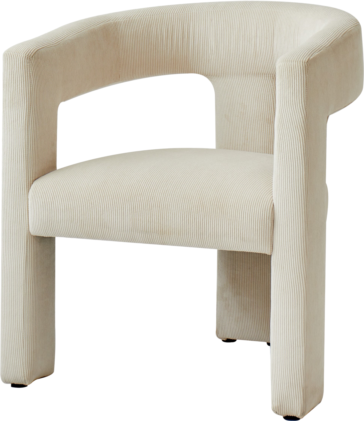Arusha  Loungestol  Beige  Fløjl   : 75    : 66