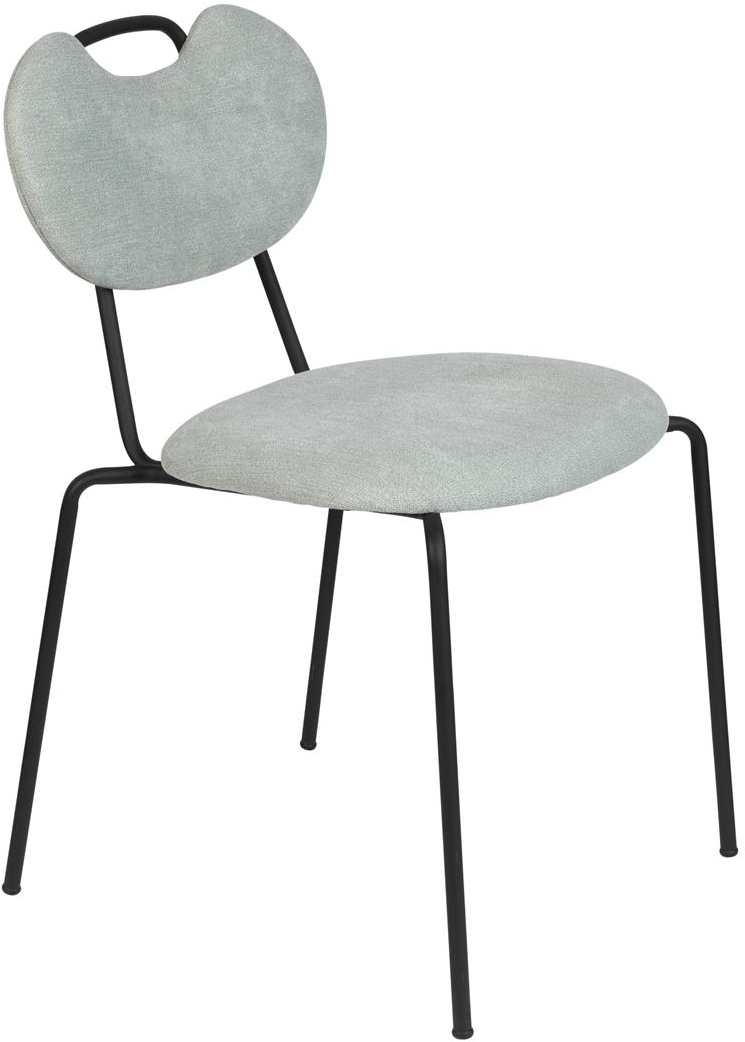 Aspen  Spisebordsstol  Sølv  Stof   : 56      : 79    : 47