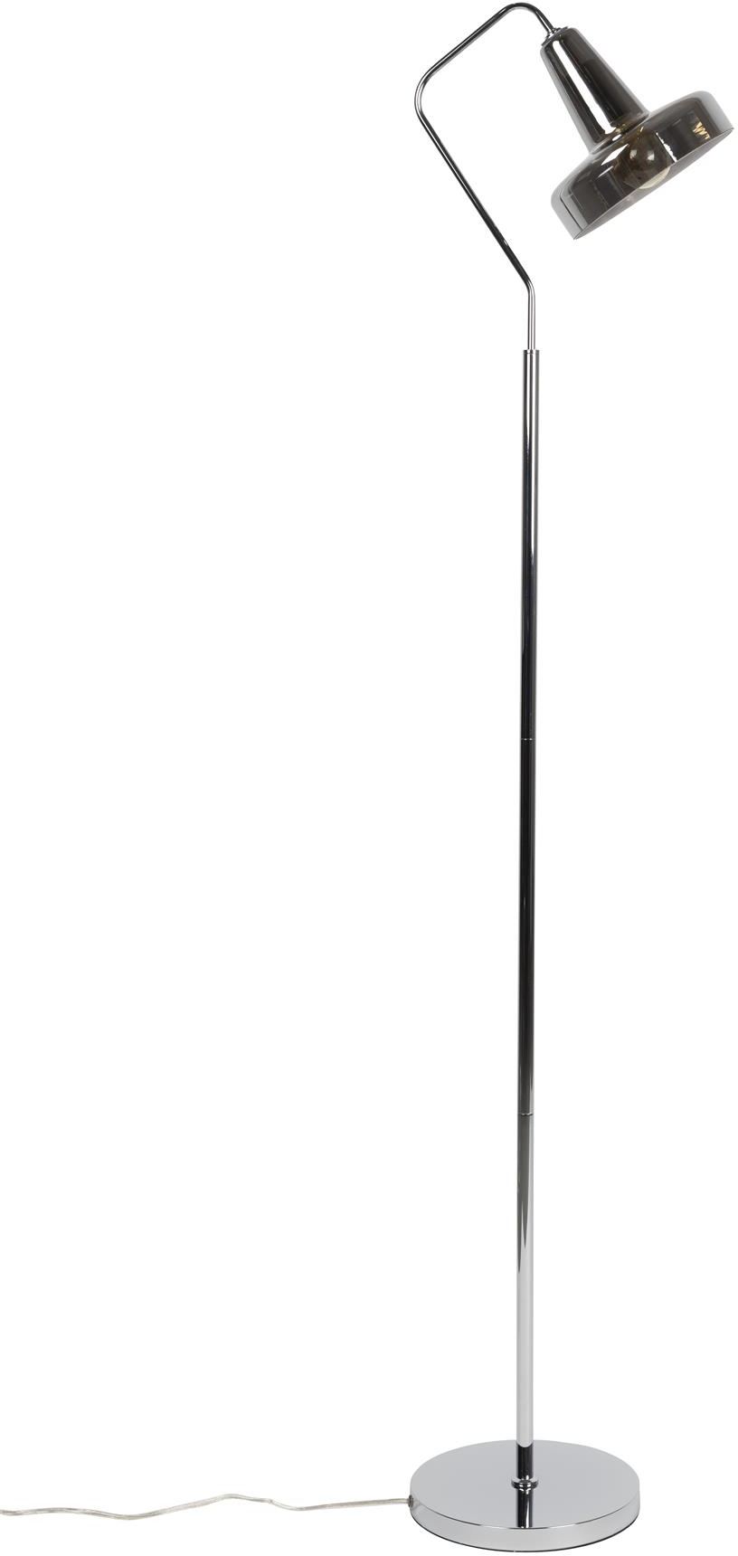 Anshin  Gulvlampe  Sølv  Glas   : 32    : 160    : 25