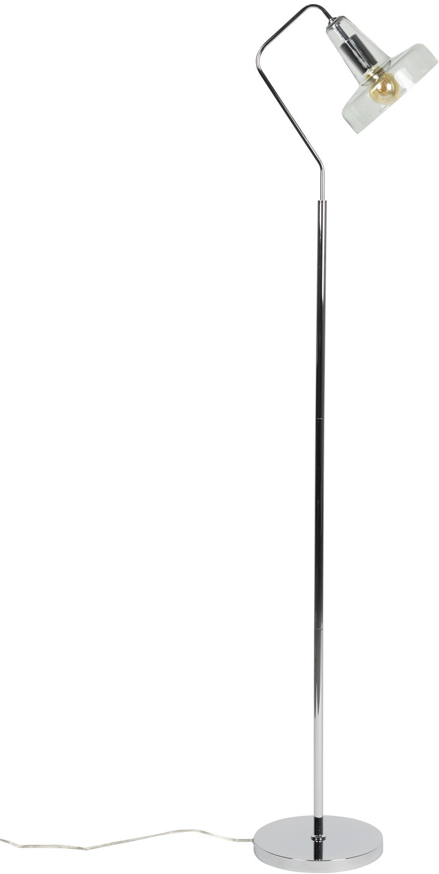 Anshin  Gulvlampe  Sølv  Glas   : 35    : 160    : 25