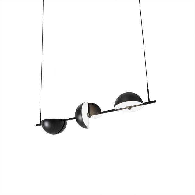 Oblure Trapeze Triplette Pendel 152 2x28   Sort