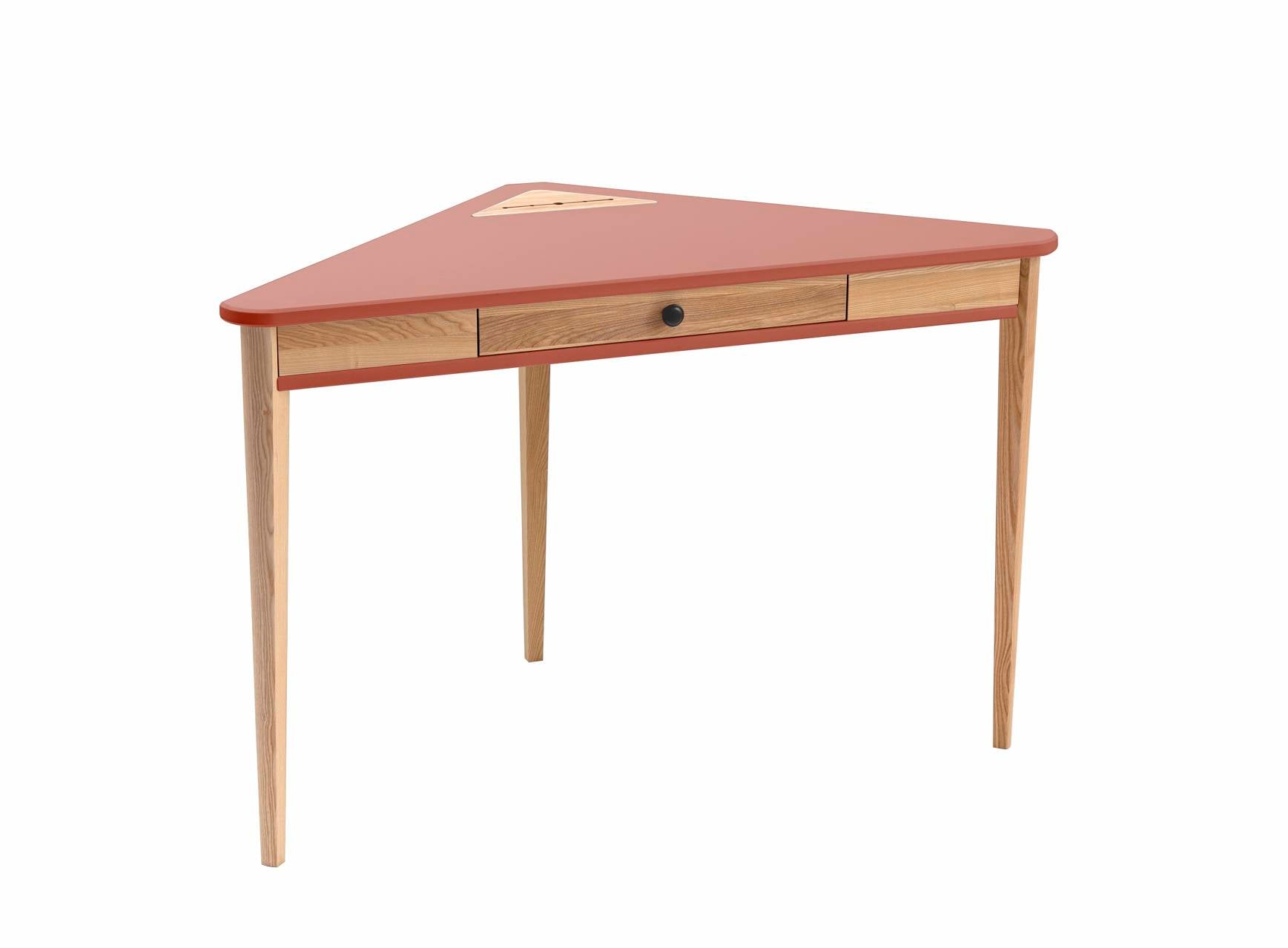 Ashme Hjørneskrivebord 114x85x85cm Antik Pink