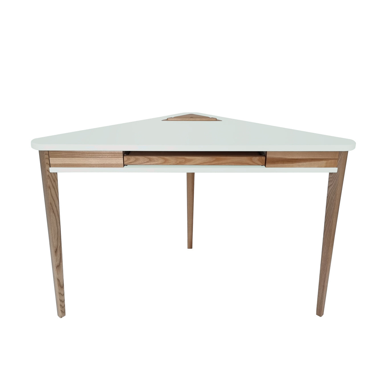 Ashme Hjørneskrivebord 114x85x85cm Flygtig Mint