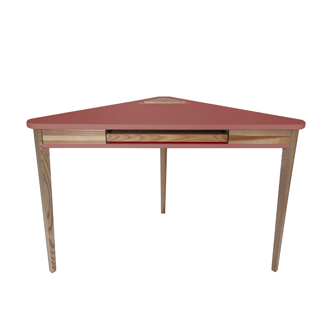 Ashme Hjørneskrivebord 114x85x85cm Antik Pink