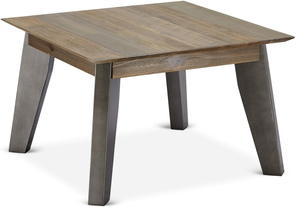 Hjørnebord Sidebord Raymond   Hallmark Derby   Akacietræ 45x70x70   Brun Antracit