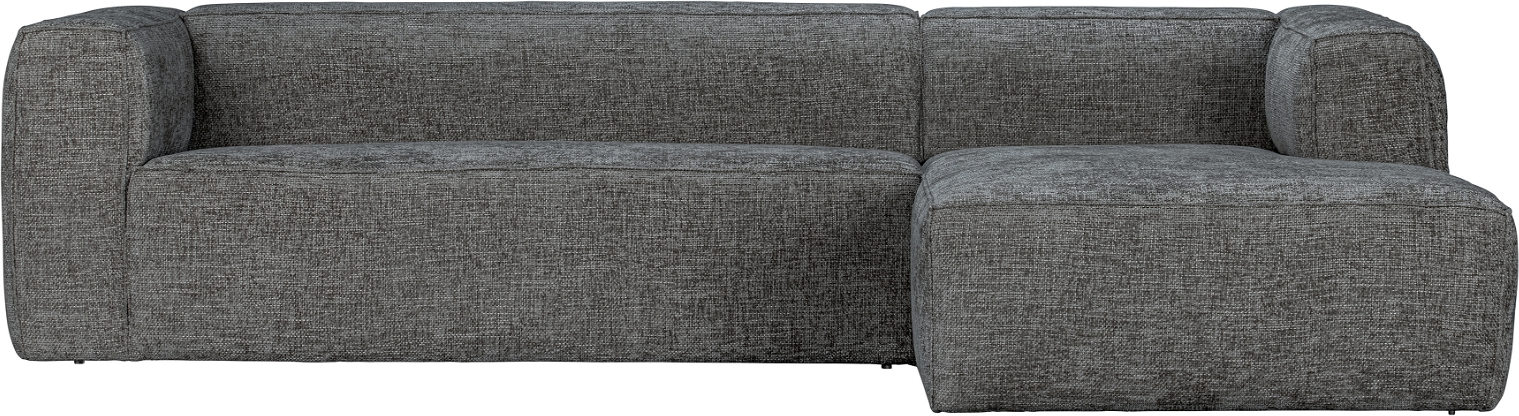 Hjørnesofa Woood Exclusive Bean Højrevendt Asfalt Stof 305x175